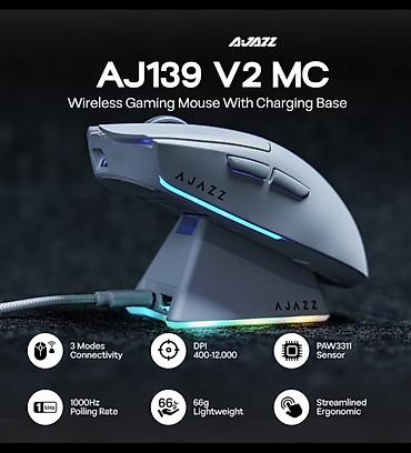 komputer i9: AJAZZ AJ139 V2 MC – şarj bazası ilə simsiz oyun siçanı Xüsusiyyətlər — 2