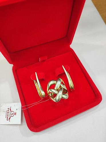 Серебряные наборы украшений: Серебряный Набор Италия Серебро с напылением жёлтое золото 925 пробы at lalafo.kg — 3 Серебряные наборы украшений: Серебряный Набор Италия Серебро с напылением жёлтое золото 925 пробы — 3