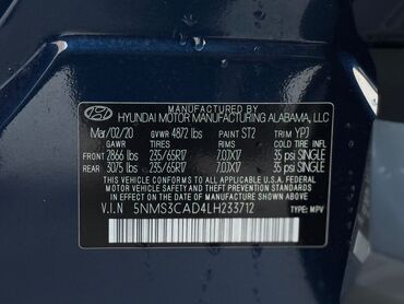 Hyundai: Hyundai Santa Fe: 2020 г., 2.4 л, Автомат, Бензин, Кроссовер — 12