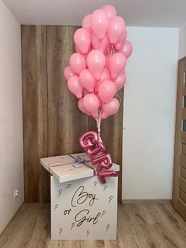 dekorativ qus: 🎁 Cinsiyyət açıqlama qutusu 💗💙 Qutunu aç, ən şirin sirri öyrən! 🥹✨ — 4
