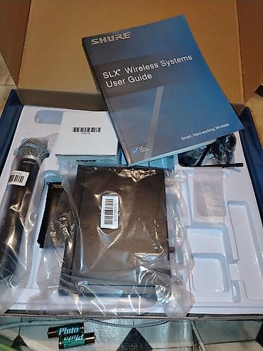 kontakt home noutbuklar: Shure mikrafonları təzədə var işlənmişdə əlavə məlumat üçün əlaqə — 2
