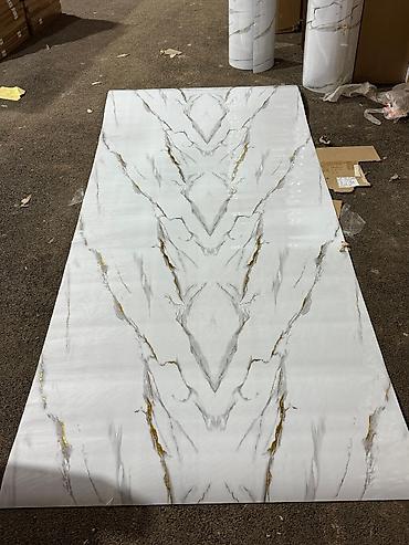 🏠 MƏRMƏR EFFEKTİ PVC DİVAR PANELLƏRİ ✨ 🔥 Evinizə həm qəşəng görünüş