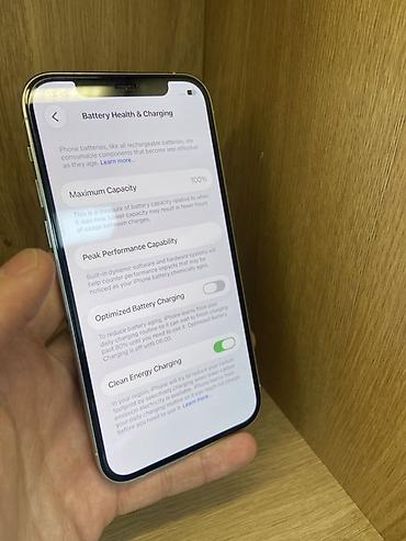 ayfon 11: IPhone 12 Pro, Б/у, 256 ГБ, Белый, Защитное стекло, 100 % — 3