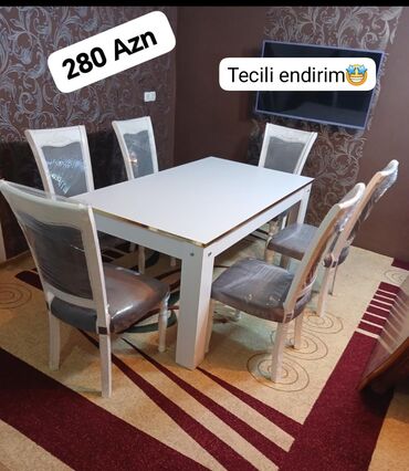 пластиковые стулья: Masa desti satilir ideal veziyyetdedi. *Qiymeti 280 Azn.* Unvan