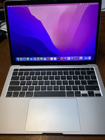 ноутбук macbook pro: Ультрабук, Apple, 8 ГБ ОЗУ, Apple M1 Pro, 13.5 ", Б/у, Для работы, учебы, память SSD