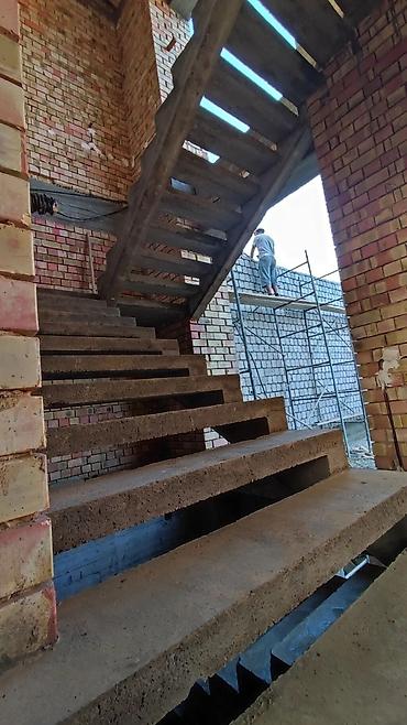 Бетонные лестницы: Изготовление бетонные лесницы сложные ( хи теч ) и лесницы апшифка — 14