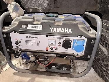 Генераторы: Бензогенератор Yamaha EF‑5500EFW Характеристики: - Номинальная — 5