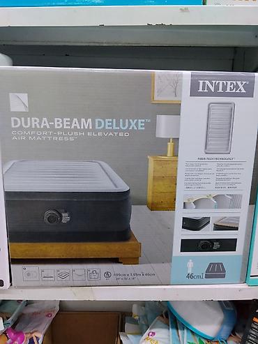 deluxe: Надувной матрас Intex Dura-Beam Deluxe Comfort-Plush Elevated - — 2