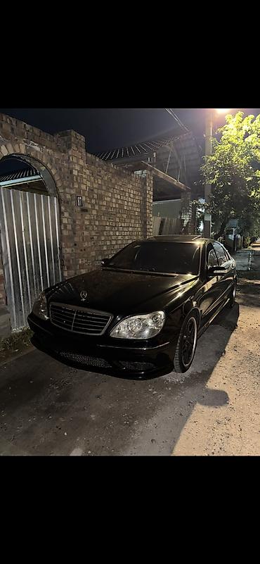 mersedes e: Mercedes-Benz S-Class: 2002 г., 5 л, Автомат, Бензин, Седан — 1