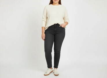 baggy jeans jnco: Jeansy damskie, rozmiar XL
