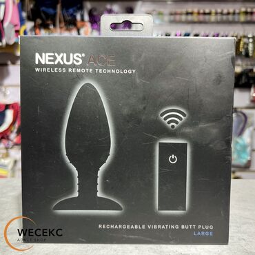 сексуальные платья: С помощью анальной пробки с вибрацией Nexus Ace Large черного цвета вы
