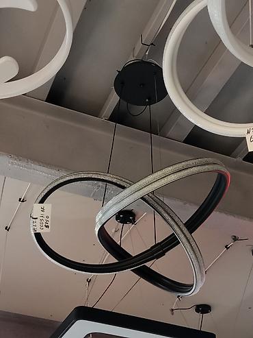 кольцевой: Подвесной светильник LED, дизайнерская модель с перекрещивающимися — 1