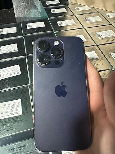 iphone 14 pro 256: IPhone 14 Pro, Б/у, 256 ГБ, Deep Purple, Защитное стекло, Кабель, Чехол, 90 % — 2