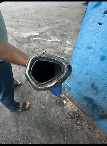 Ehtiyat hissələri: Moped/Motosiklet səsboğucu (egzoz) komplekti - Metal korpuslu, oval — 4