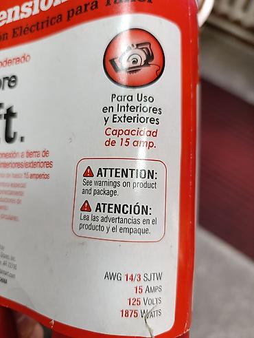 Другая бытовая техника: Удлинитель красный качественный без розеток 3х жильный 14м at lalafo.kg — 2 Другая бытовая техника: Удлинитель красный качественный без розеток 3х жильный 14м — 2