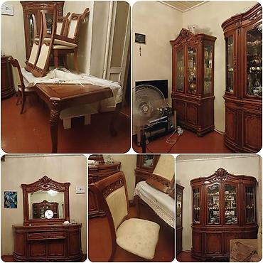agac gulleri: Qonaq otağı dəsti – klassik üslub Tərkib: - Geniş yemək masası - 6 — 1