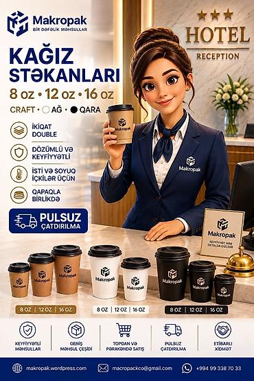 ofis aksesuarları: ☕ KOFE STƏKANLARI İsti və soyuq içkilər üçün keyfiyyətli, dözümlü və — 1