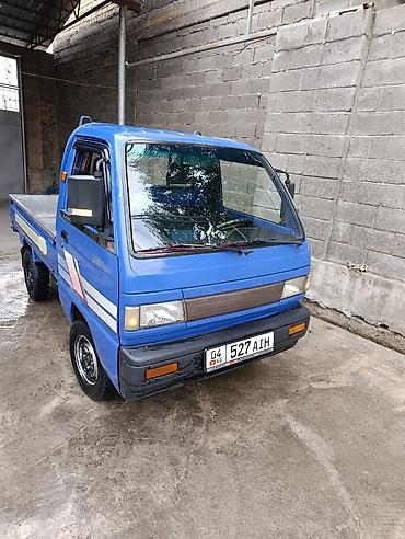 Daewoo Labo Long Cargo — компактный бортовой мини‑грузовик синего