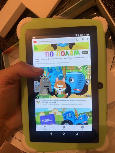 Планшеты: Планшет, Acer, память 128 ГБ, 7" - 8", Wi-Fi, Новый, Детский цвет - Зеленый — 10