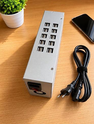 Многопортовое USB-зарядное устройство (настольный хаб) - 12