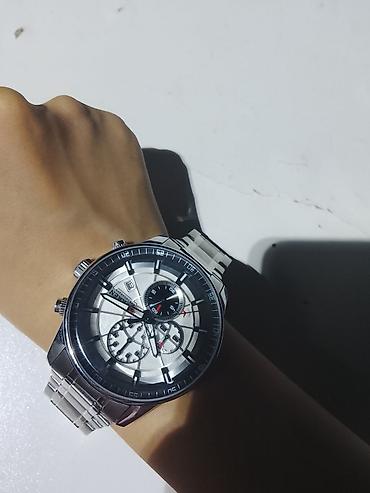 cartier mismar qolbaq: Kişi qolu üçün analoq saat - Korpus və kəmər: paslanmayan poladdan — 1