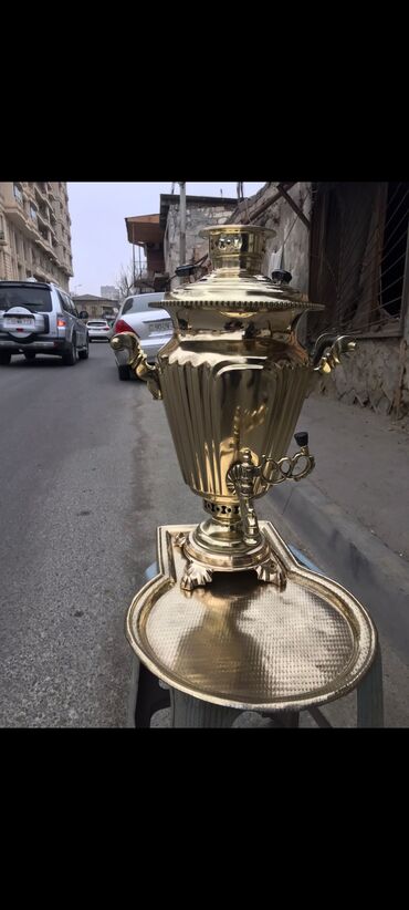 inəyin öd daşı: Yeni Od Samovar, 5 l, Ünvandan götürmə