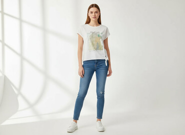 t shirty ze smokiem: Diverse, Футболка жіноча, розмір M