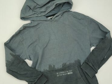 czarna bluzka bez ramiączek: Sweatshirt, Destination, 12 years, 146-152 cm, condition - Good