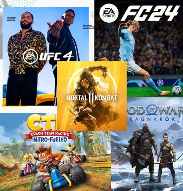 Игры для PlayStation: ПРОКАТ ПС4 с бесплатной доставкой топовые игры Fifa24 Mortal Kombat