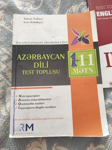 ingilis dili mətn kitabı: İngilis dili toplusu 2 ci hissə və Azərbaycan dili 111 mətn RM