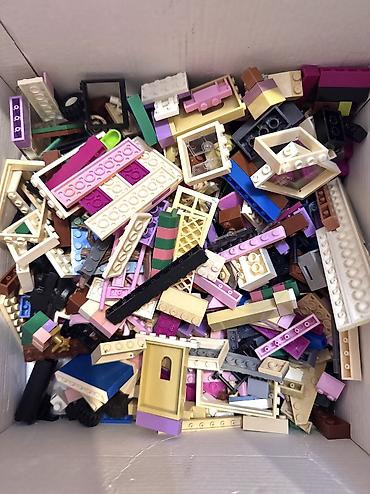 oyuncaq traktor: Konstruktor Lego qarışıq detalları və fiqurlar toplusu Böyük qutu — 2