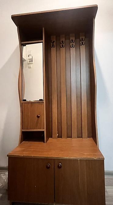 Dəhliz üçün çoxfunksiyalı paltar asqısı-dolab kombinasiya