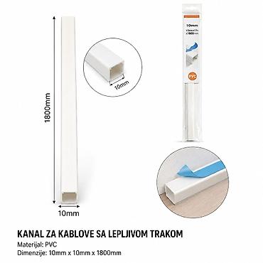 Phone Cables: KMT Žičani kanali sa plavom trakom 2385603 Opis: - Kanal za kablove — 1