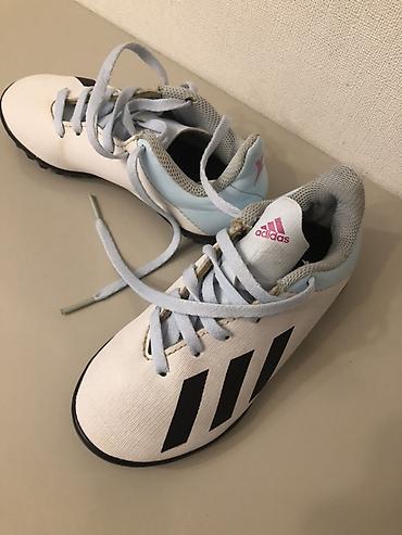 адидас: Цвет - Белый Кроссовки, Adidas, Размер: 28, Унисекс — 1