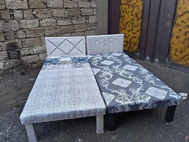 Çarpayılar: Təzə çarpayılar. 1 nəfərlik çarpayılar 60 manat.2 nəfərlik taxt 110 — 10
