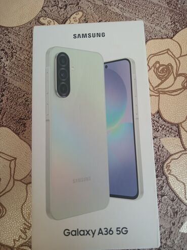 Samsung: Samsung Galaxy A35, 128 GB, rəng - Ağ, İki sim kartlı