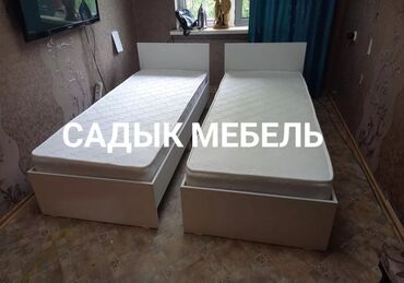 Односпальные кровати: Кровати, Матрасы 🟢ЦЕНА УКАЗАНА БЕЗ МАТРАСА!!!🟢 ✅Цена от 5500сом и — 15