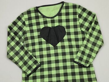 zielona bluzka elegancka: Bluzka, 4-5 lat, 104-110 cm, stan - Dobry