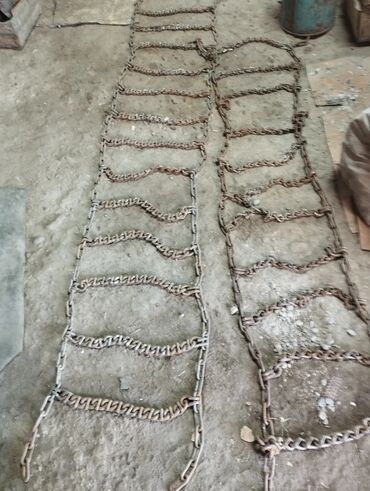 Шины: Продам цепи против гололеда импортные колеса на 12-20 3 шт накаченные — 1