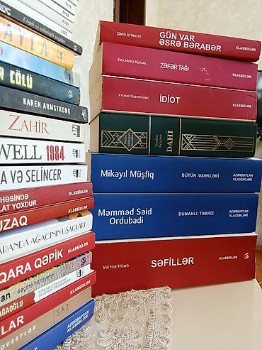 Книги и журналы: 2 Azndən başlayan qiymətlər Məhsul: Qarışıq kitab dəsti – bədii — 7