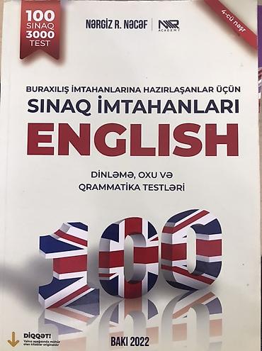 test toplulari pdf: Məhsul: “Sınaq İmtahanları – English” (Nərgiz R. Nəcəf, NNR Academy) — 1
