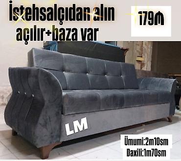 divan istikbal: Divan-kravat, Yeni, Açılan, Bazalı, Parça, Ödənişli çatdırılma — 1