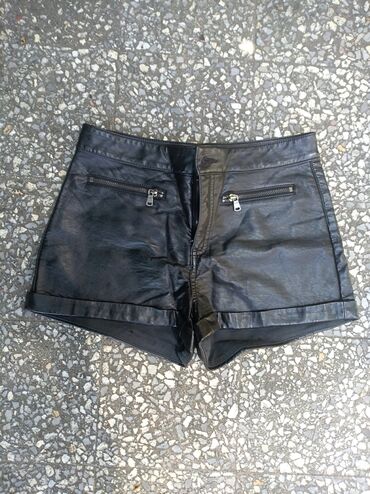 latex pantalone: Divided H&M sorts br. 36 od eko koze. Nosen nekoliko puta super