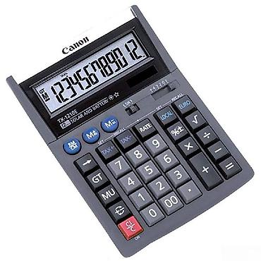 kalkulyator: Hesablayıcı "Canon Calculator TX-1210E"cходники и аксессуары Canon — 1