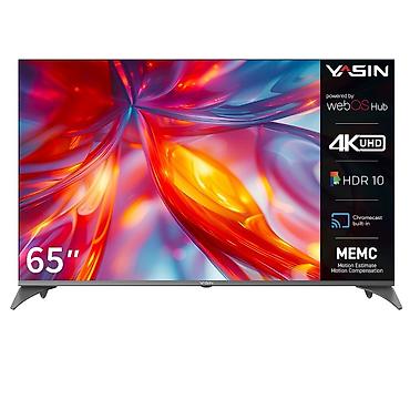 smart tv android 13: Телевизор YASIN 65" 4K UHD Smart TV Ключевые особенности: - Экран 65 — 1