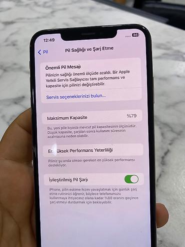 mac utu feni: IPhone Xs Max, 64 GB, Matte Gold, Barmaq izi, Face ID — 7