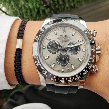rolex saat azerbaycan: Новый, Наручные часы, Rolex, цвет - Серебристый