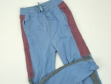 spodnie skorzane proste: Sweatpants, 9 years, 128/134, condition - Fair