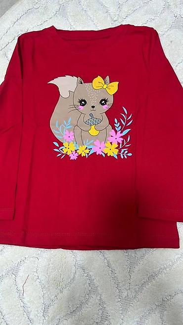 Другие детские вещи: Набор детских лонгсливов (длинный рукав) 1) Коричневый лонгслив с — 9