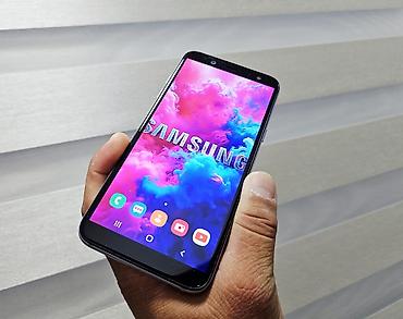 note 3: Samsung Galaxy A6, Б/у, 32 ГБ, цвет - Серый, 2 SIM — 9